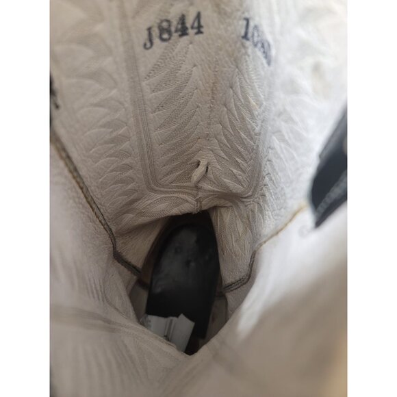 Cowtown USA Cowboy Black Boots Men’s 10.5 D Exotic Western EUC Black - Picture 10 of 10